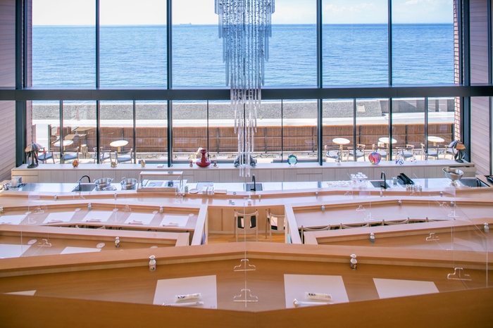 「青海波 -SEIKAIHA-」 青の舎内観