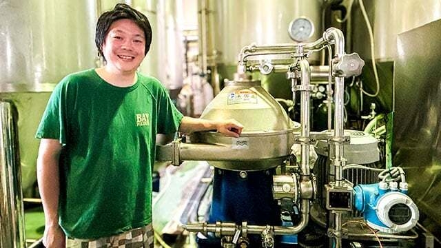 横浜ベイブルーイング代表の鈴木氏とBrew 80