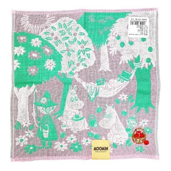 ムーミンのハンカチ