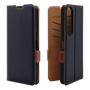 ネイビー×ブラウン