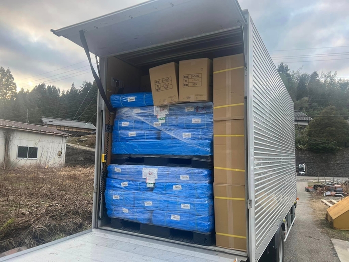 発災直後支援物資運搬