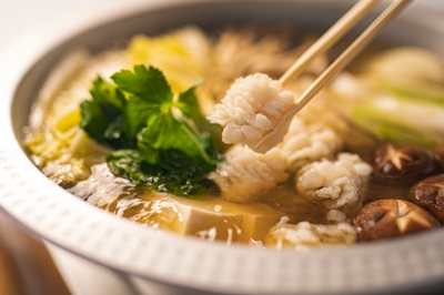 ▲「黄金鱧すき鍋」