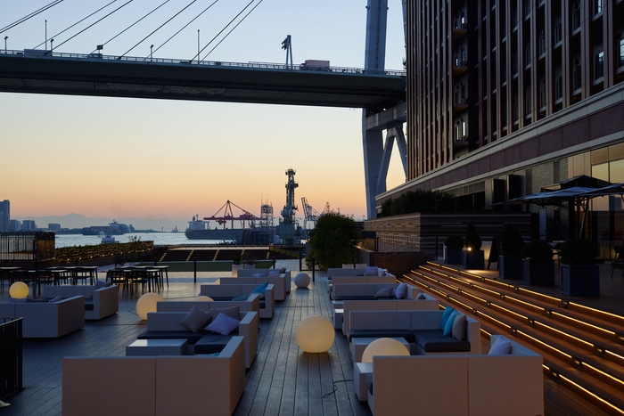 テラス夕景イメージ