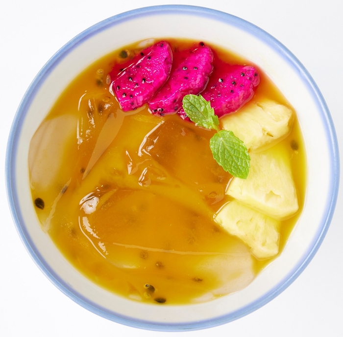 パッションフルーツ愛玉子ゼリー