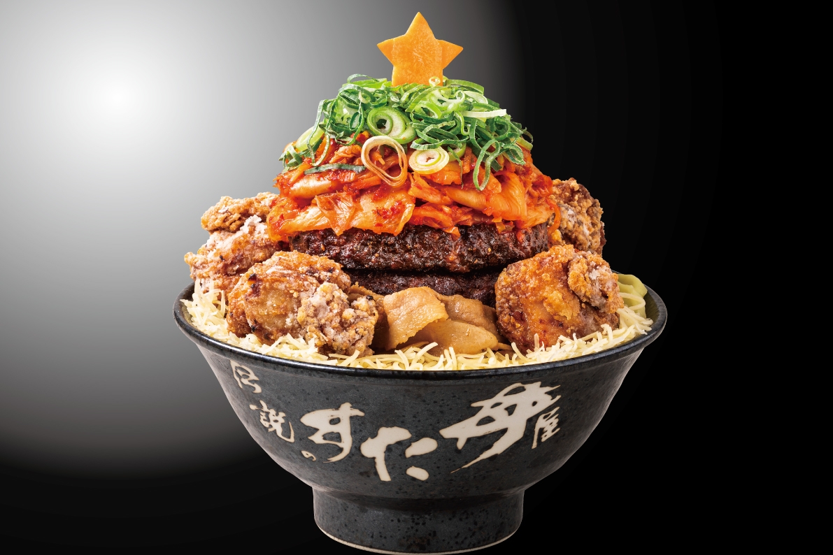 極楽 肉ニクにくツリーすた丼 1,690円(税込)