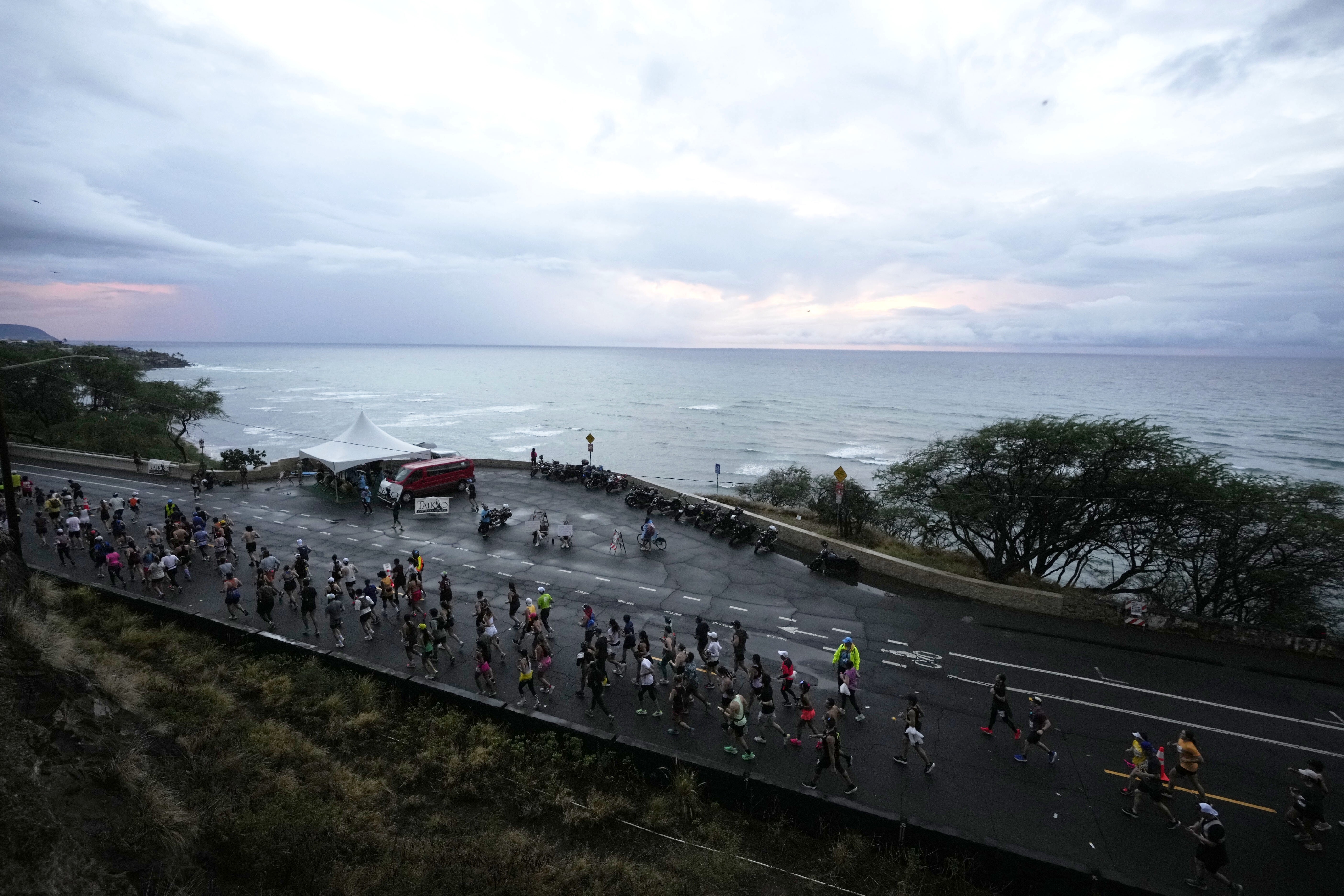 ダイヤモンドヘッド付近