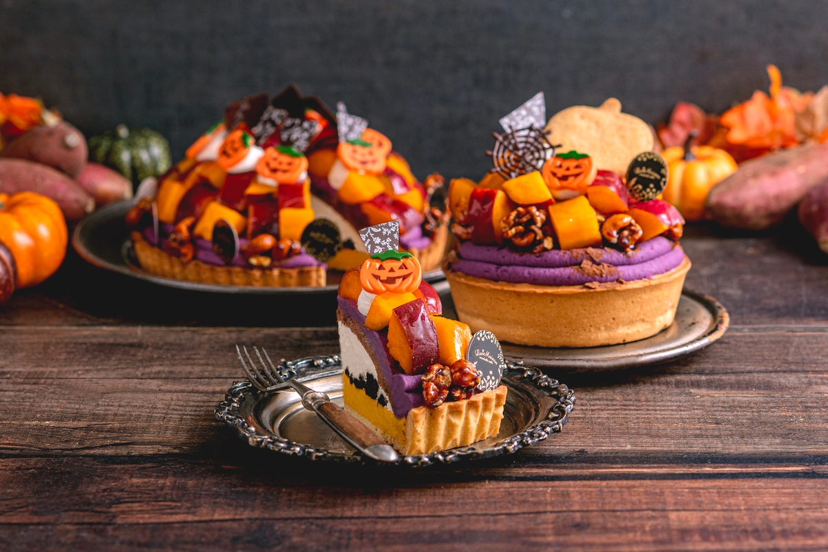 【ハロウィンにおすすめ】ラ・メゾンのハロウィンタルト販売中