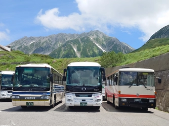 立山黒部アルペンルート、 立山トンネル電気バス運行開始記念イベント　 「のりものデイズ」夏篇・秋篇を開催！