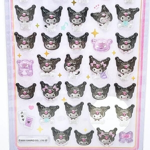 サンリオの透明感あるボンボンドロップシール