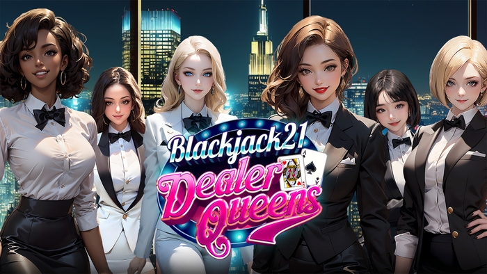 Blackjack 21 - Dealer Queens　キーアート3