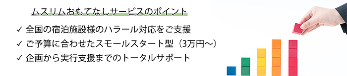 ムスリムおもてなしサービスのポイント