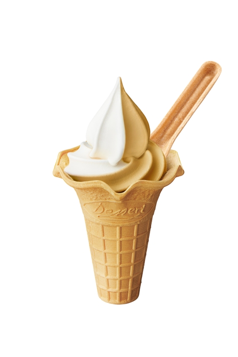 ほうじ茶ラテソフトミックス画像(画像はイメージです。)