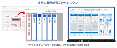 “紙の書類整理”の感覚をそのままPCで再現！