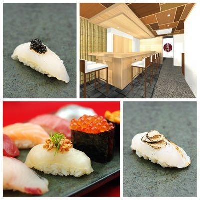 寿司・内観パース イメージ