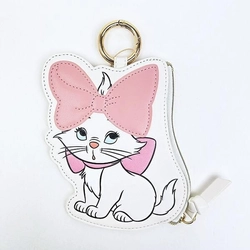 【大人気コラボ】ディズニーとアコモデアイテム。ディズニーのお茶目女子キャラクターのダイカットフラットポーチ。