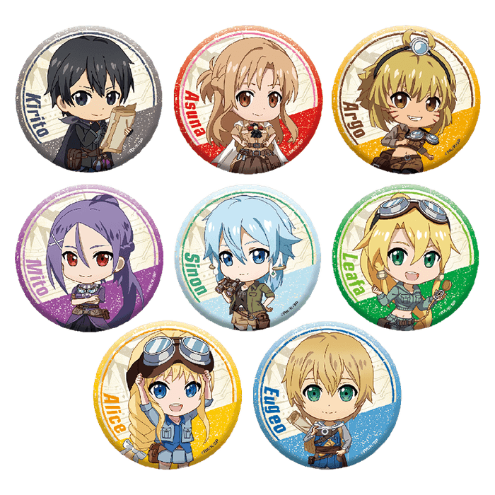 トレーディング缶バッジ(QuestシリーズSD)