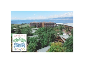 人工島の宿泊施設が全国初の自然共生サイトに認定！