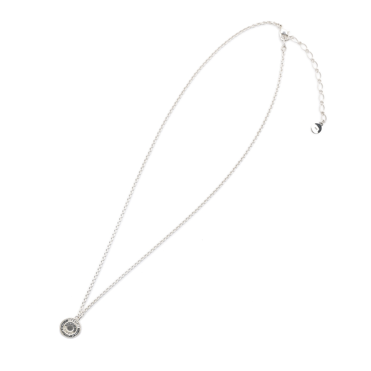 Crush Wednesday × EXAMPLE ROUND LOGO Necklace