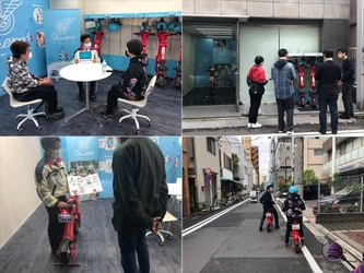 折りたたみ電動バイクのシェアリングサービス 「Shaero」 が安全講習会および体験走行会を実施