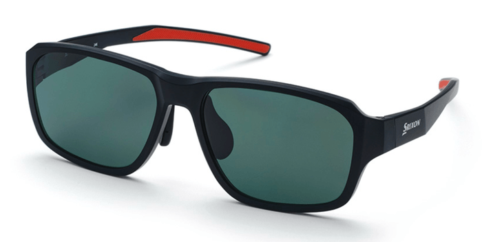 ブラックマット/レッド (レンズ・グリーン)