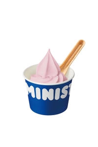 【カップソフト　ナガノパープル 食べるスプーン付】