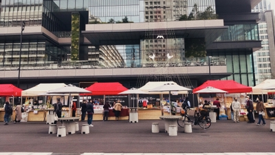 TOKYO TORCH Marketの様子