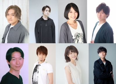 （左上から）木島隆一  湯浅雅恭  森谷里美  星野佑典  江川大輔  松本忍  田中貴子  山本趣宇