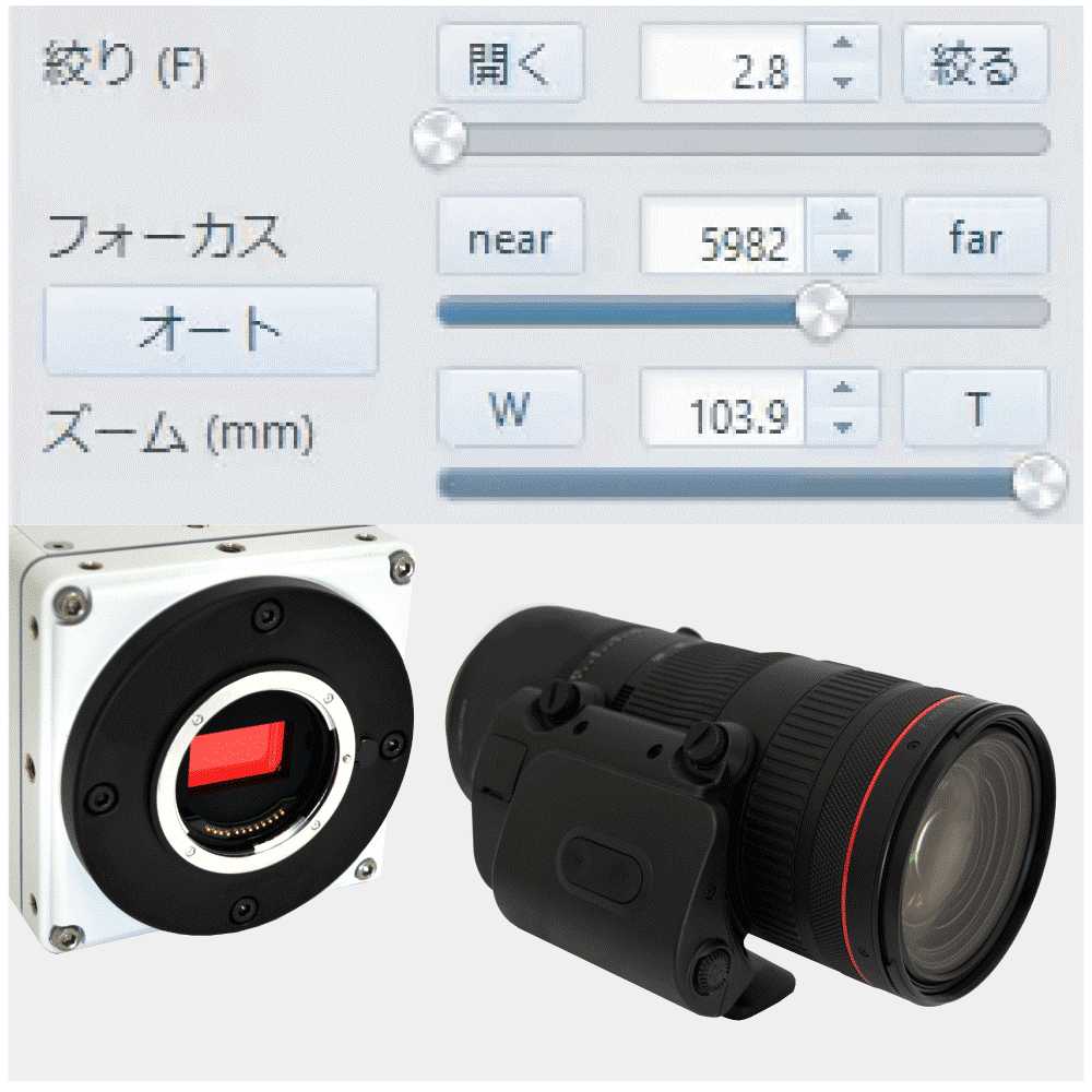 RF マウントレンズ対応