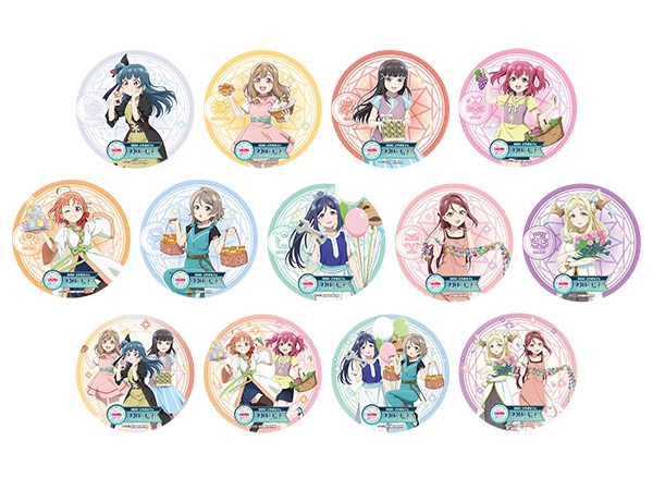 ▲第1弾 2023 年9 月2 日 土))~9 月22 日 金 オリジナルコースター/全13 種・ランダム