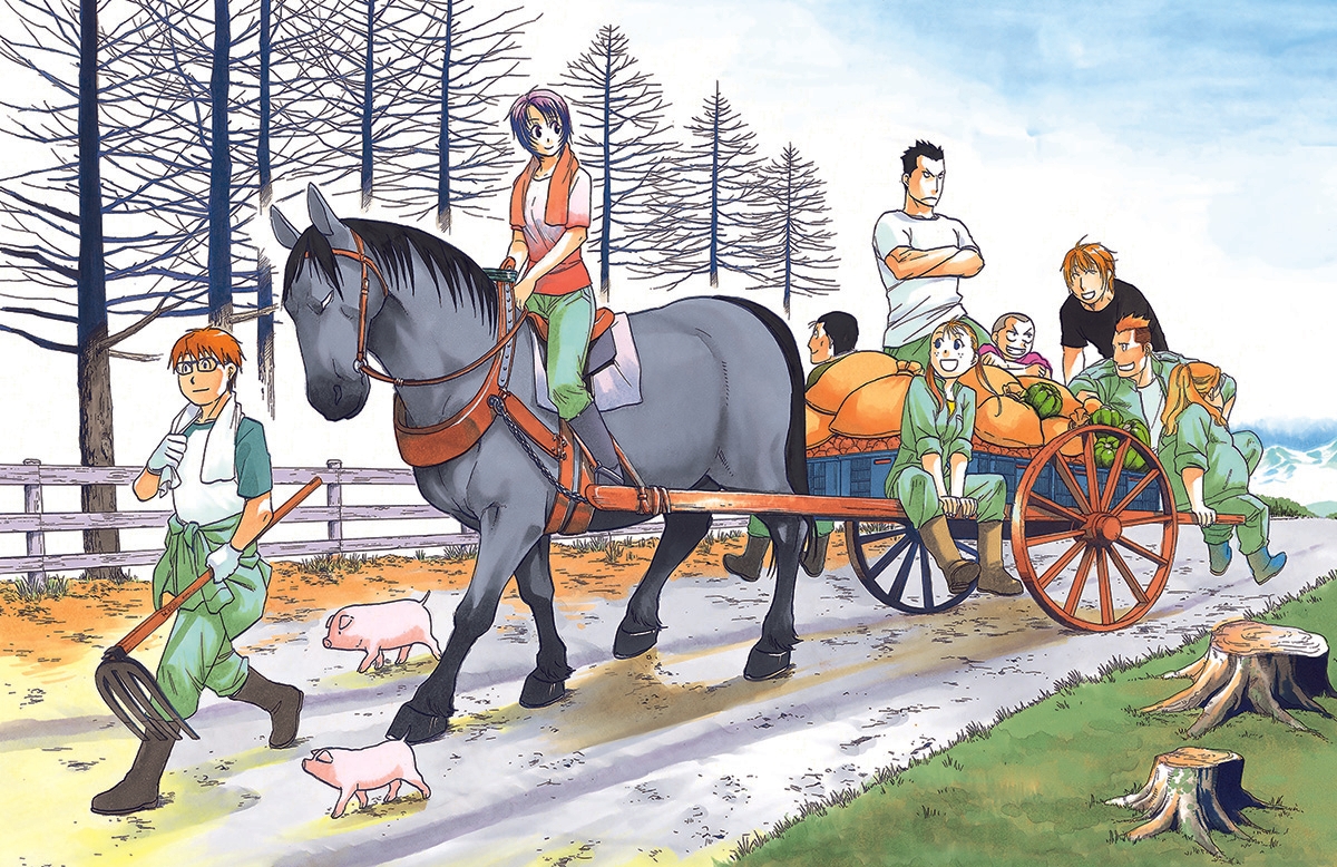 「銀の匙 Silver Spoon展」(C)荒川弘/小学館