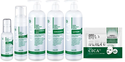 肌荒れを防ぎ、うるおい溢れる健やかな肌へ  CICAシリーズ