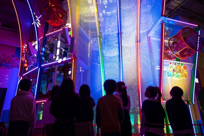 「光と音のジャングルジム」クリスマスVer