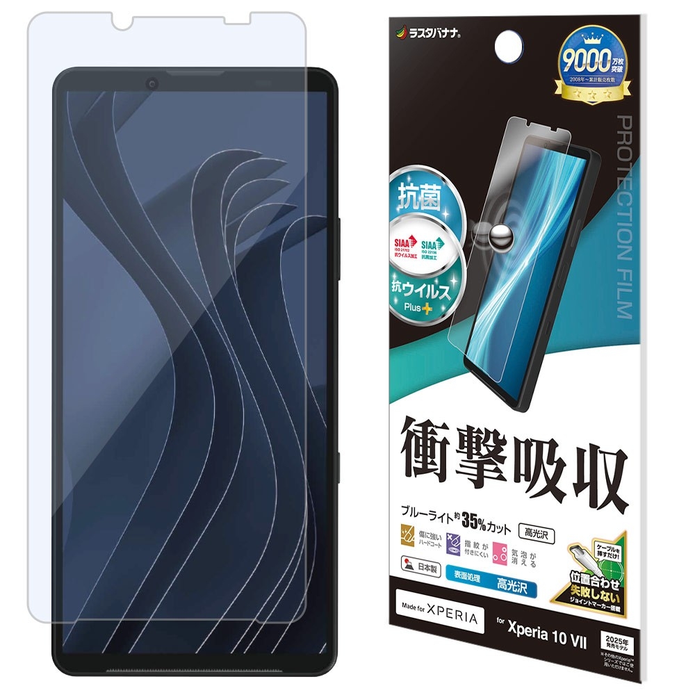 衝撃吸収光沢フィルム