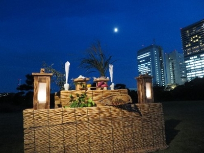 昨年度のお月見台の様子