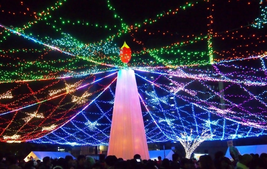 周南市の冬の風物詩「周南冬のツリーまつり ~ウィンターイルミネーション2022~」12月1日(木)から開催