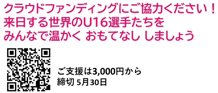 クラウドファンディング 二次元コード