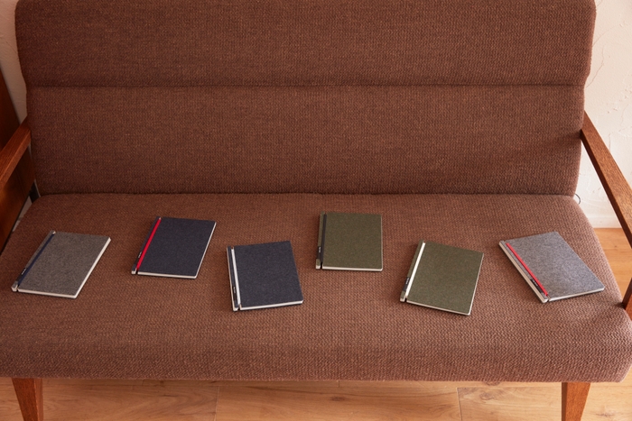 【リプラグ】名刺ファイルLog book : Felt(ログブック フェルト)バリエーション