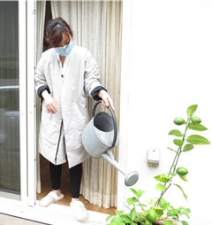 驚くような軽さとやわらかさが自慢!オーガニックコットンの羽毛のはおり