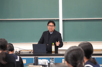 トイメディカル代表が熊大附属中で特別授業を実施