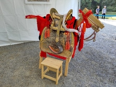 馬具展示（過年度の様子）