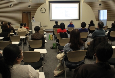 約40人が参加した本年度最後の市民公開講座