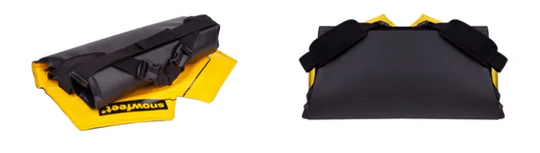 折り畳むことでバックにも収納可能(『Snowfeet ASSLED(スノーフィート アスレッド)』)