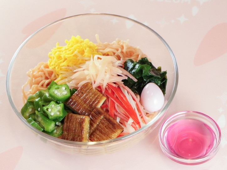 岩下の新生姜とうな次郎の冷やし中華~特製ごまだれ~