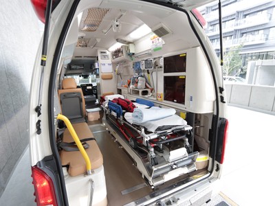 救急車展示のイメージ