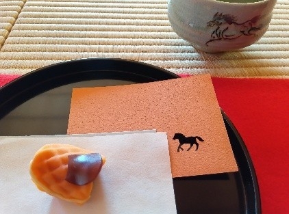 お抹茶と和菓子のセット (イメージ)