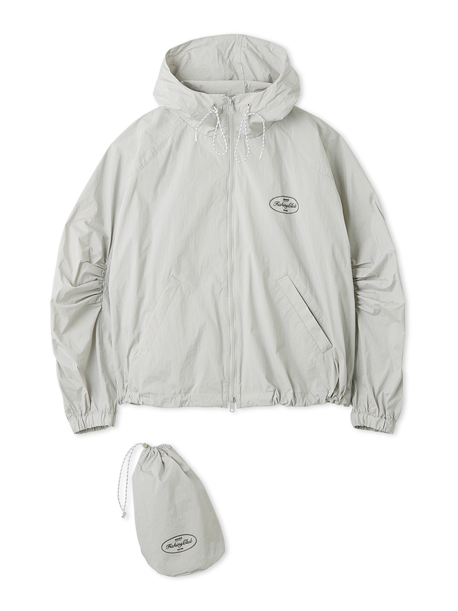 emmi eco ナイロンポケッタブルブルゾン