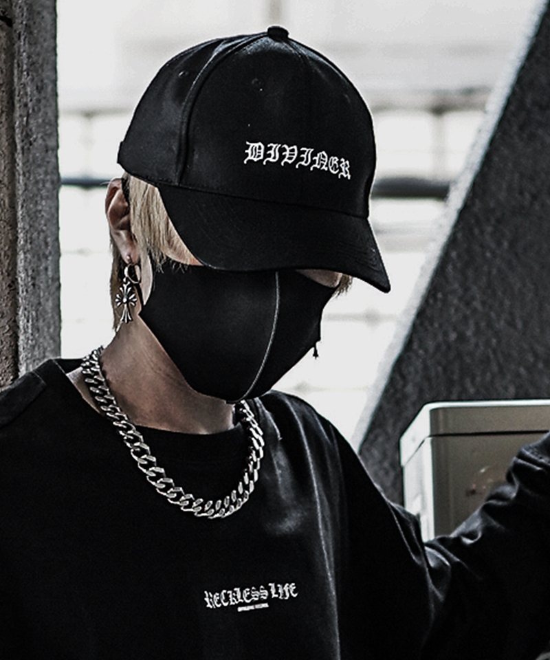 【BlackLetter】 Embroidery Cap / ブラックレターキャップ