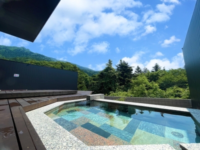 温泉でも癒やされて