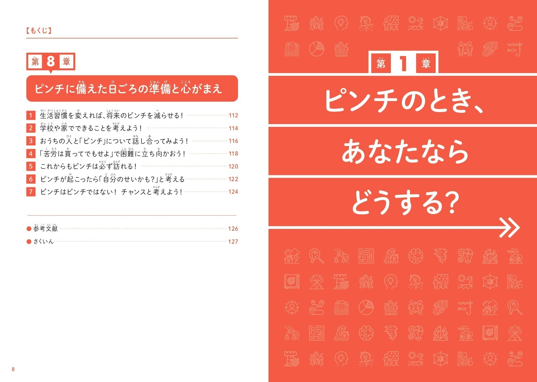 『こどもリスクマネジメント なぜリスクマネジメントが大切なのかがわかる本』もくじ③