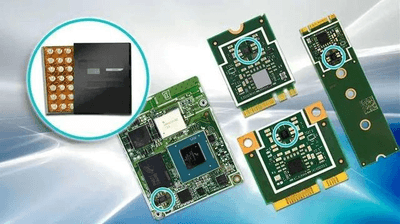 図.アナログチップの製品画像